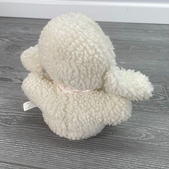 Vintage Eden Lamb Sherpa Plush Musical Wind Up Lullaby Baby Stuffed Animal Toy - Picture 4 of 12